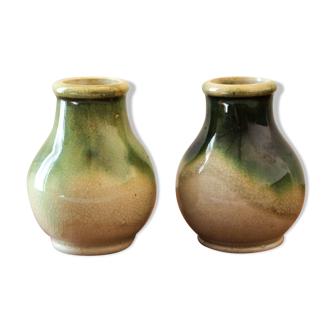 Paire de vases en céramique