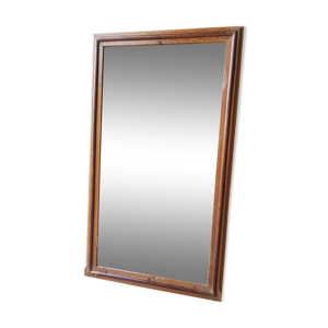 ancien miroir en teck