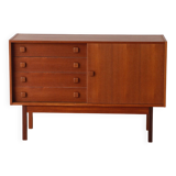 Vintage Scandinavian teak sideboard – Domino Mobler – 1960s