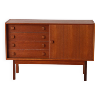 Vintage Scandinavian teak sideboard – Domino Mobler – 1960s