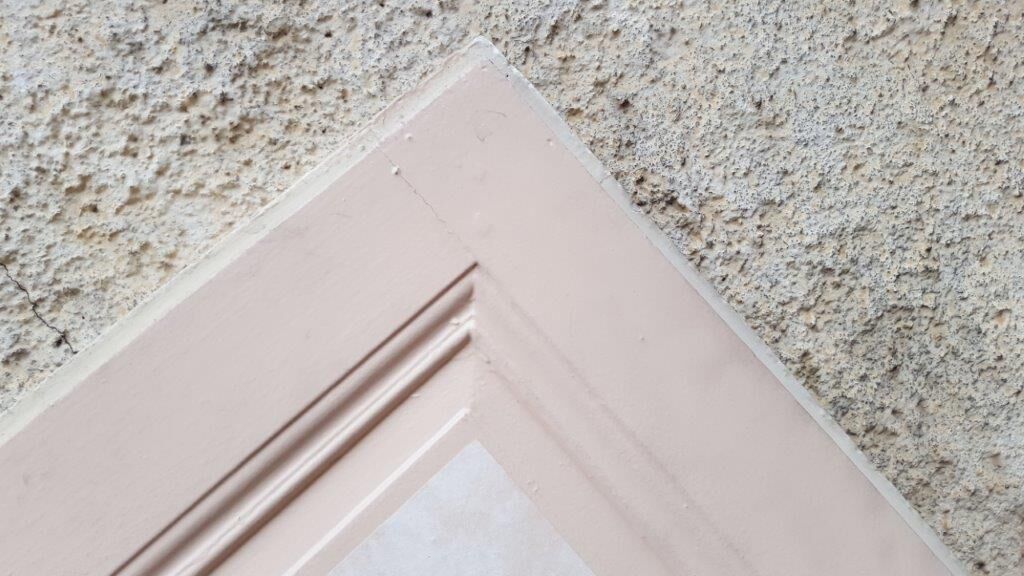 Old wooden door patina beige