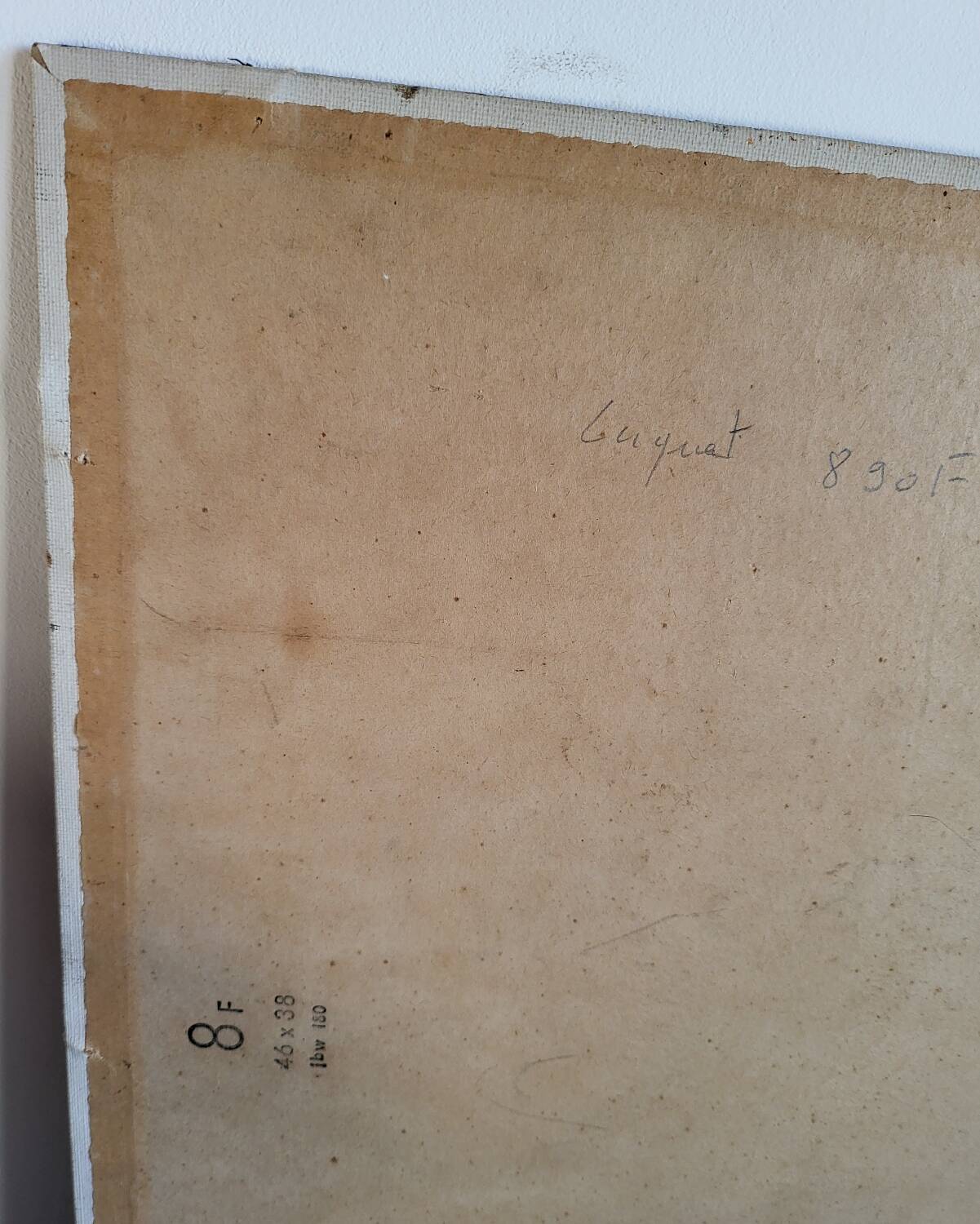 Oil on panel, germaine luquet, bouquet of flowers