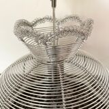 Wired metal suspension