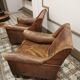 Vintage club chairs