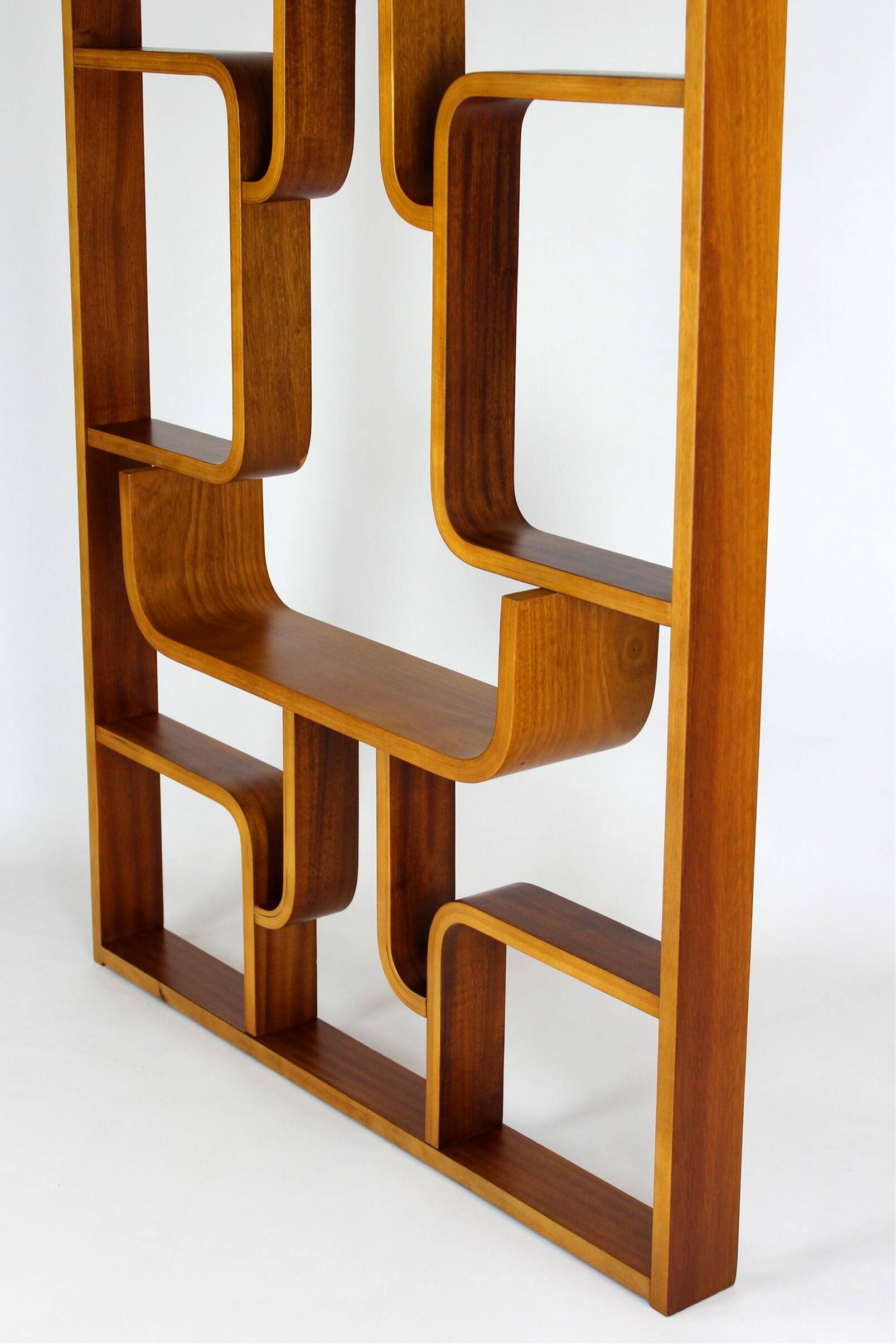 Paravent Mid-Century restauré par L. Volak pour Drevopodnik Holesov, 1960s