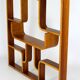 Paravent Mid-Century restauré par L. Volak pour Drevopodnik Holesov, 1960s