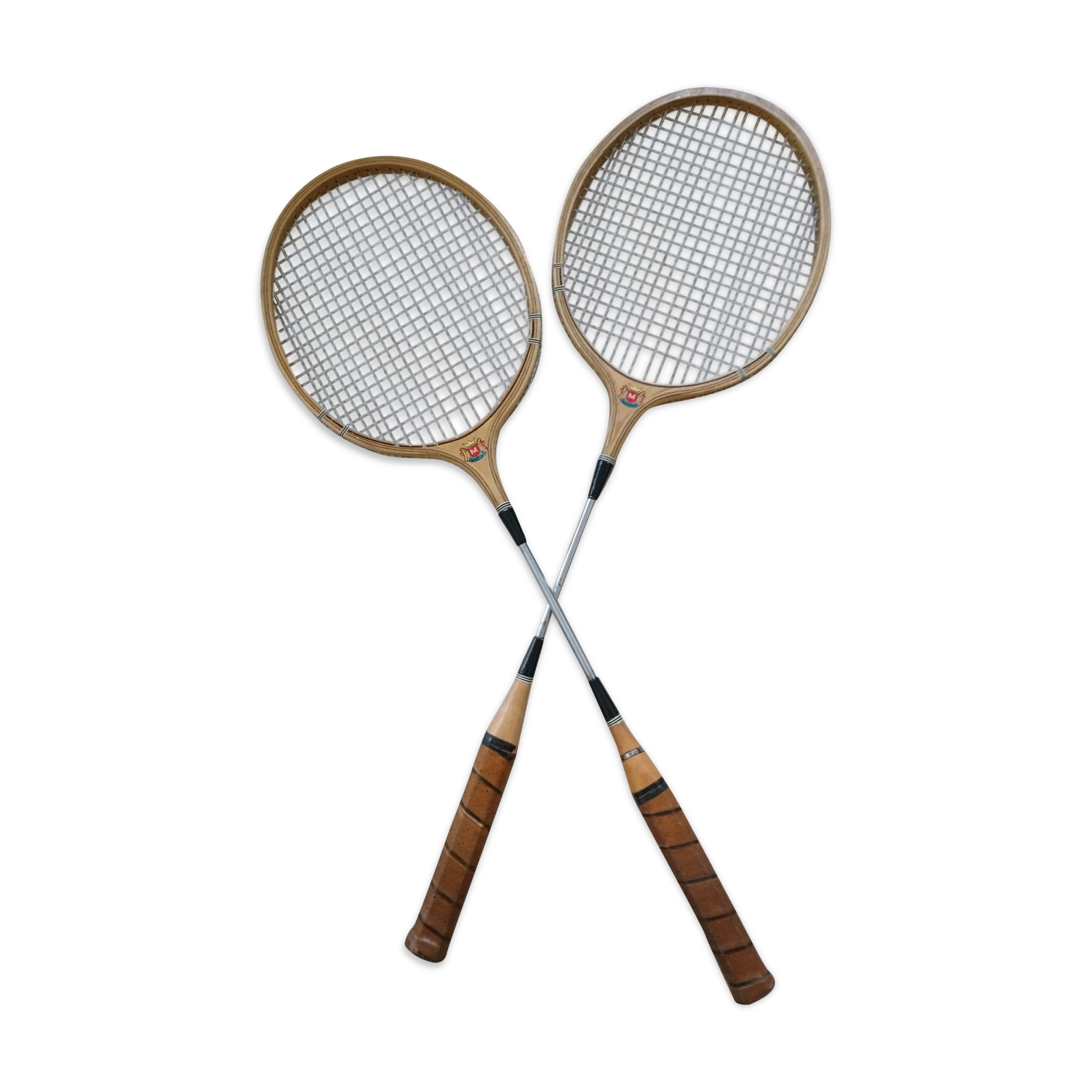 Vintage badminton rackets