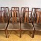 Set of 10 Mid-Century Retro Vintage Teak Afromosia Dining Chairs by Nathan