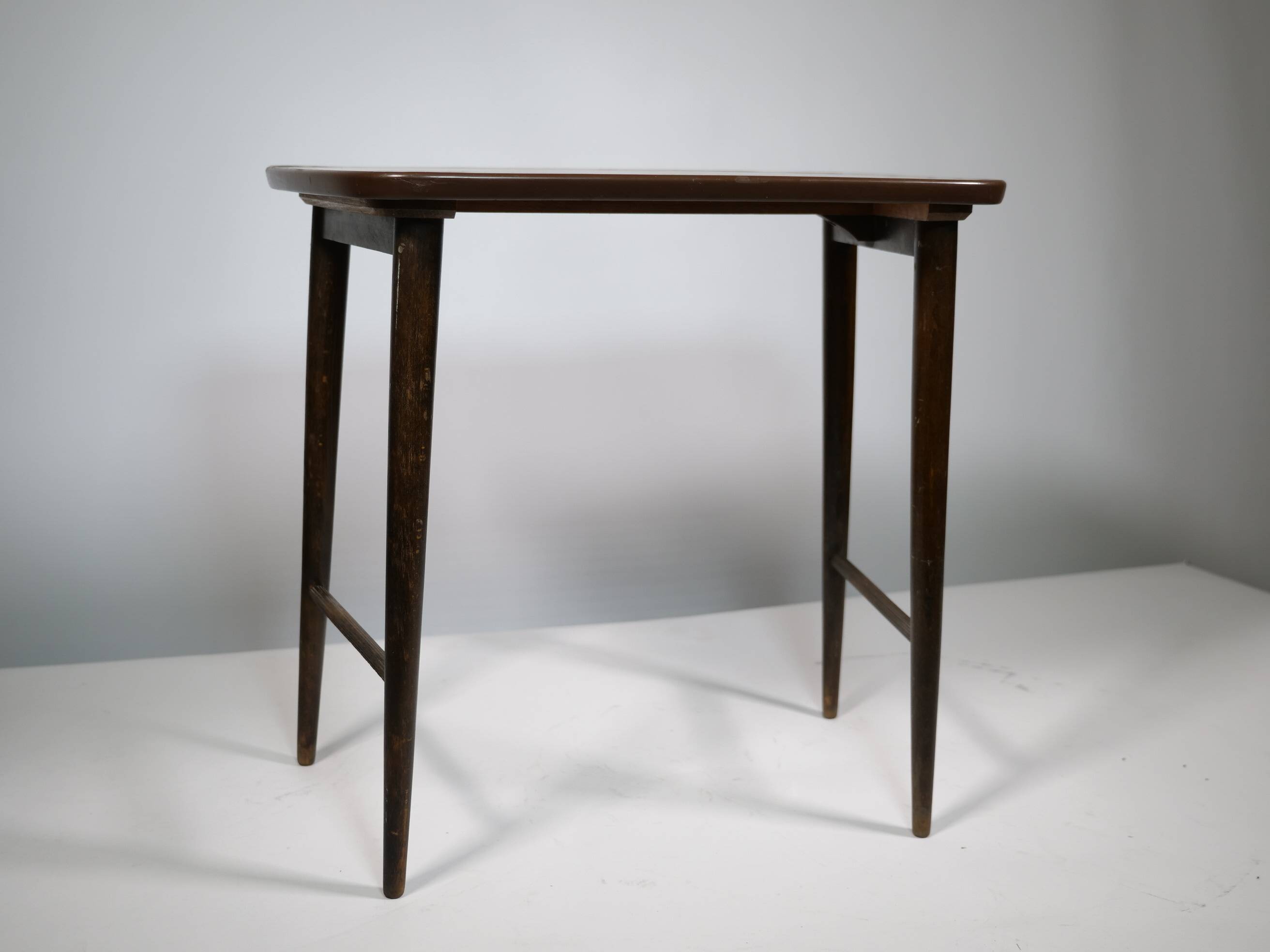 Table d'appoint en teck, années 1960