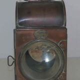 Lampe de cheminot ancienne « r.allen - hepton mallett » début 20° siècle