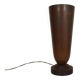 Large Art Deco Basin Lamp 1930 copper and wooden base