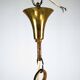 Vintage 1950s Italian Bamboo Sphere Chandelier