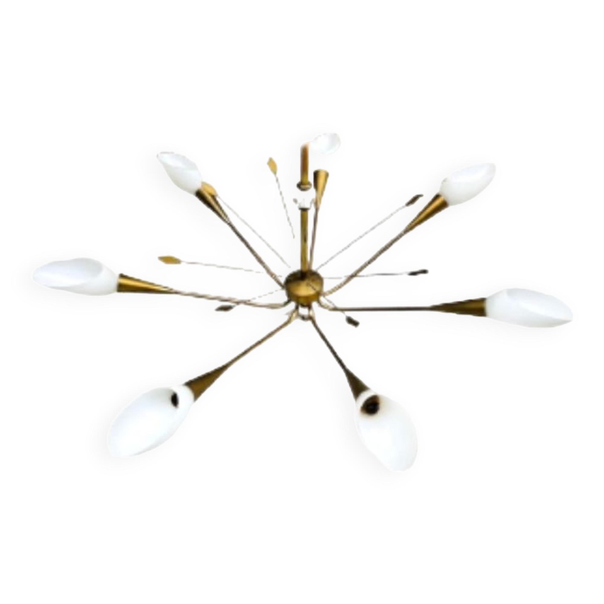 Vintage Scandinavian chandelier from the 50s, 60s, 70s