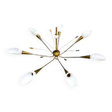 Lustre scandinave vintage des années 50, 60, 70