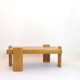 Solid pine coffee table from the 70s