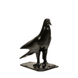 François Pompon, pigeon, bronze sculpture. Edition of 2006.