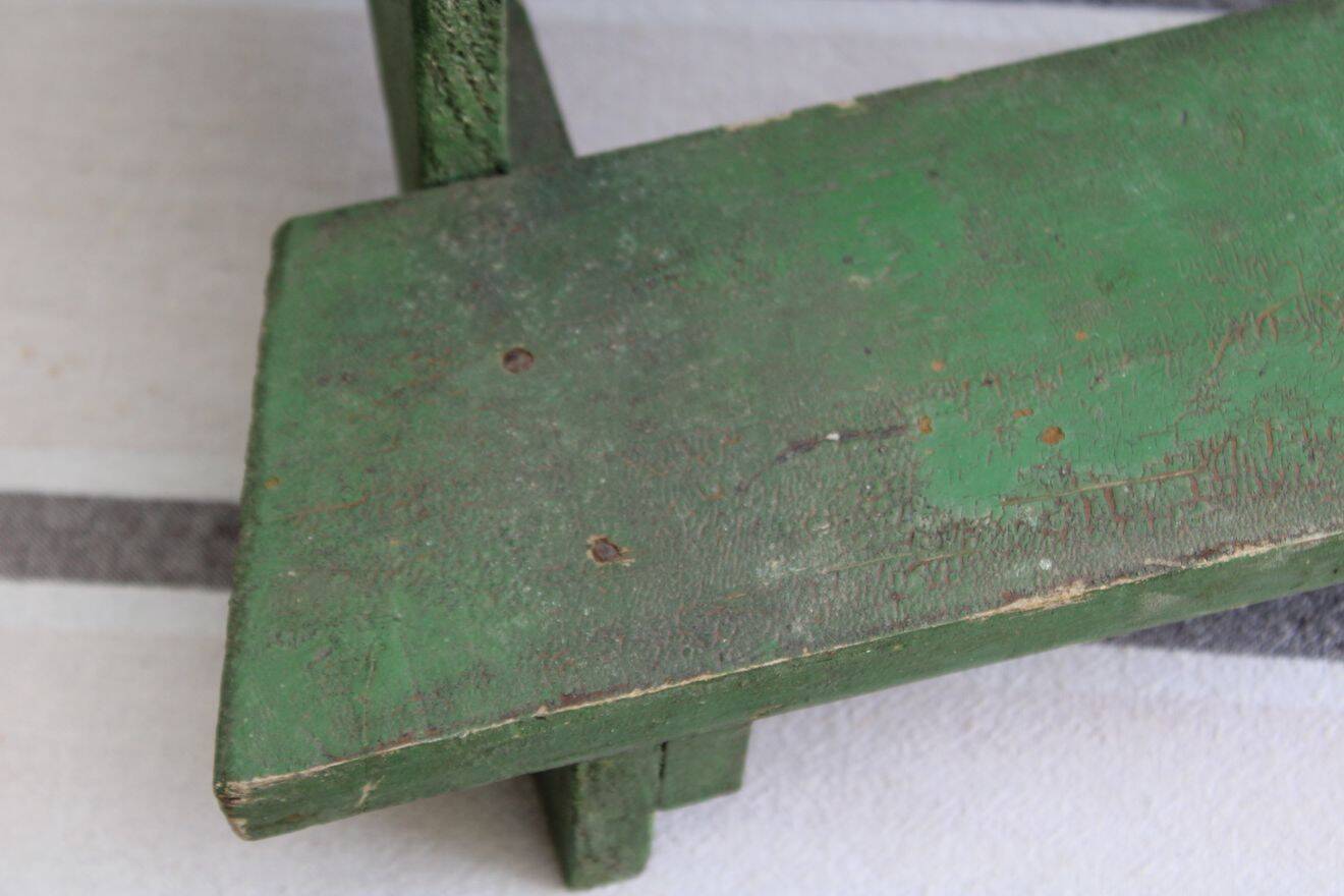 Wooden flower display stand