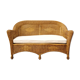 Wicker bench