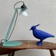 Lampe en verre Habitat vintage