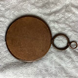 Old rattan "sun" mirror - vintage