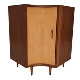 Mid Century corner cabinet