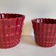 Pair of pots covers 30s ceramic france
