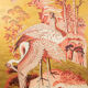 Panneau mural Flamant rose 1970