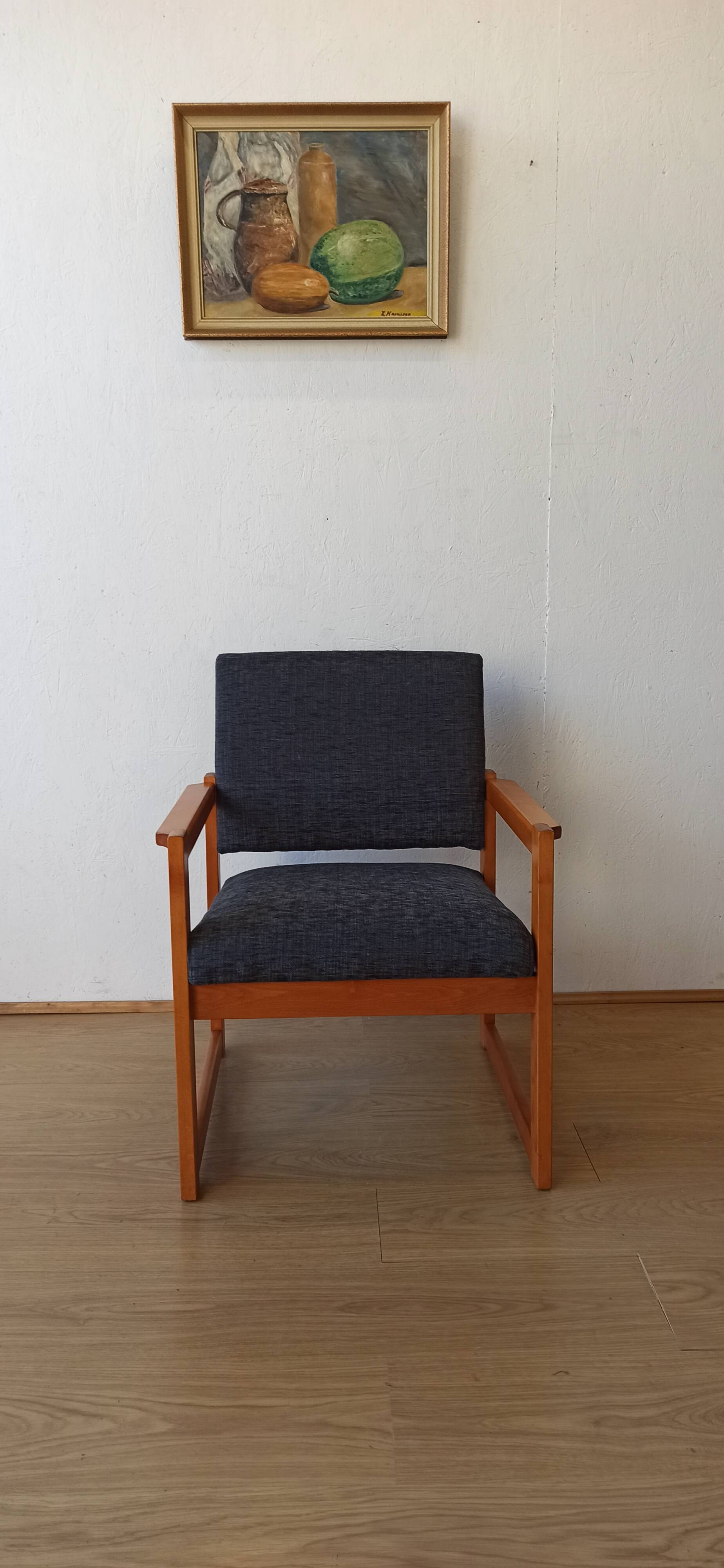 Fauteuils vintage 1970. Ensemble de 2.