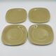 Lot de 4 assiettes Boch La Louvière – Séduction – Années 60