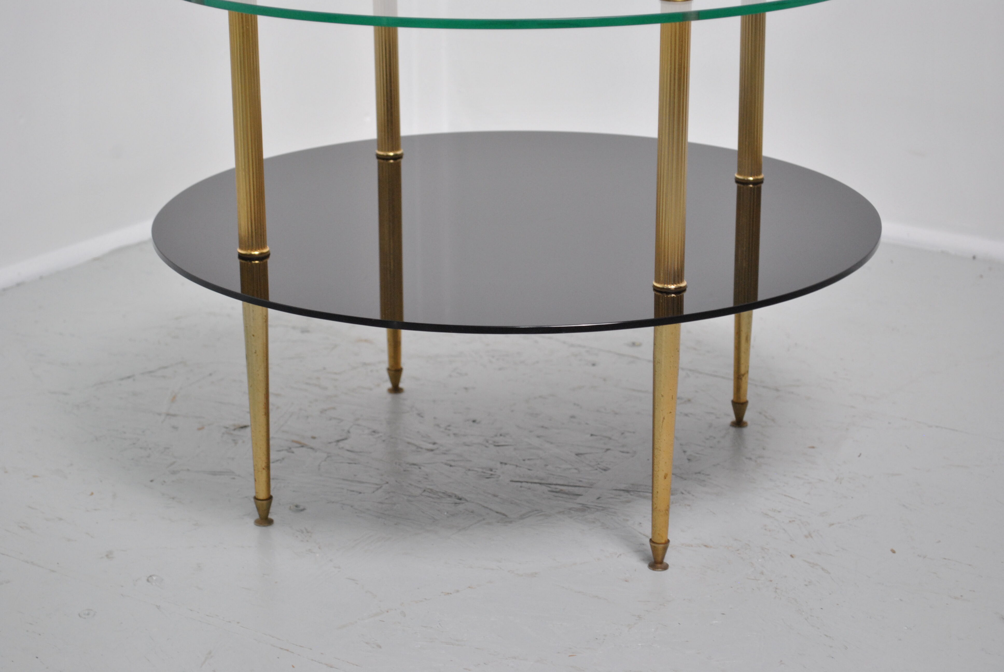 Table basse ronde 1970