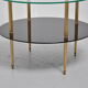 Table basse ronde 1970