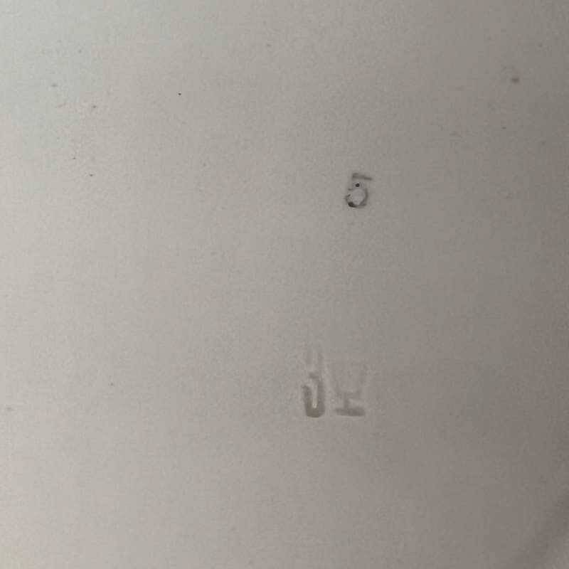 Oval dish pine cones Badonviller