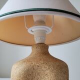 Reconstituted stone bedside lamp