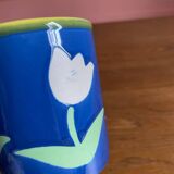 Duo of tulip mugs