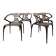 4 chairs Ava bridge design Roche Bobois