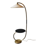 Floor lamp with shelf by Kaiser, Germany, 60's.