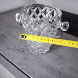 Vintage crystal ice bucket
