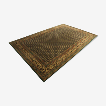 Carpet teppich material siegel 1960 100% virgin wool 298x201 cm