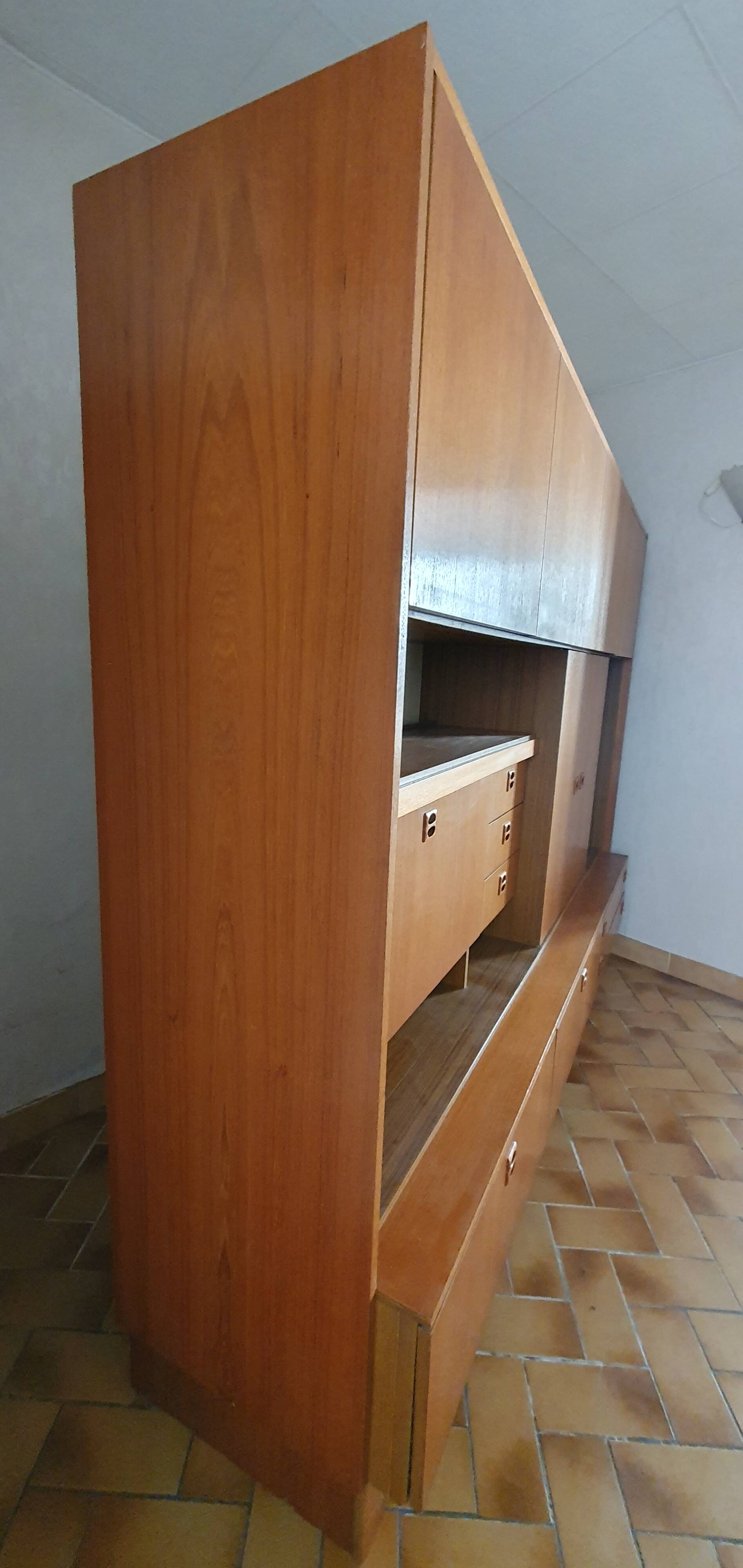 Living Buffet 1970s Teak Scandinavian Style