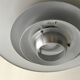 Danish suspension light JEKA in chrome metal, design Denmark 1970.