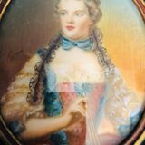 Miniature portrait de femme