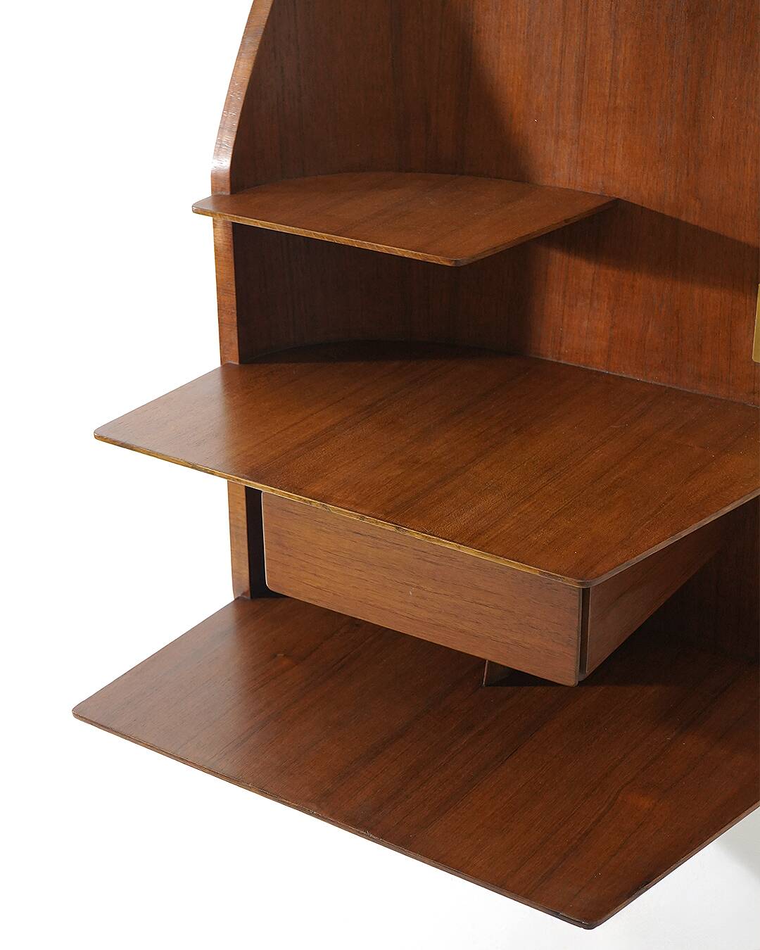 Pair of wall-mounted nightstand by Gio Ponti for Dassi, 1960s
