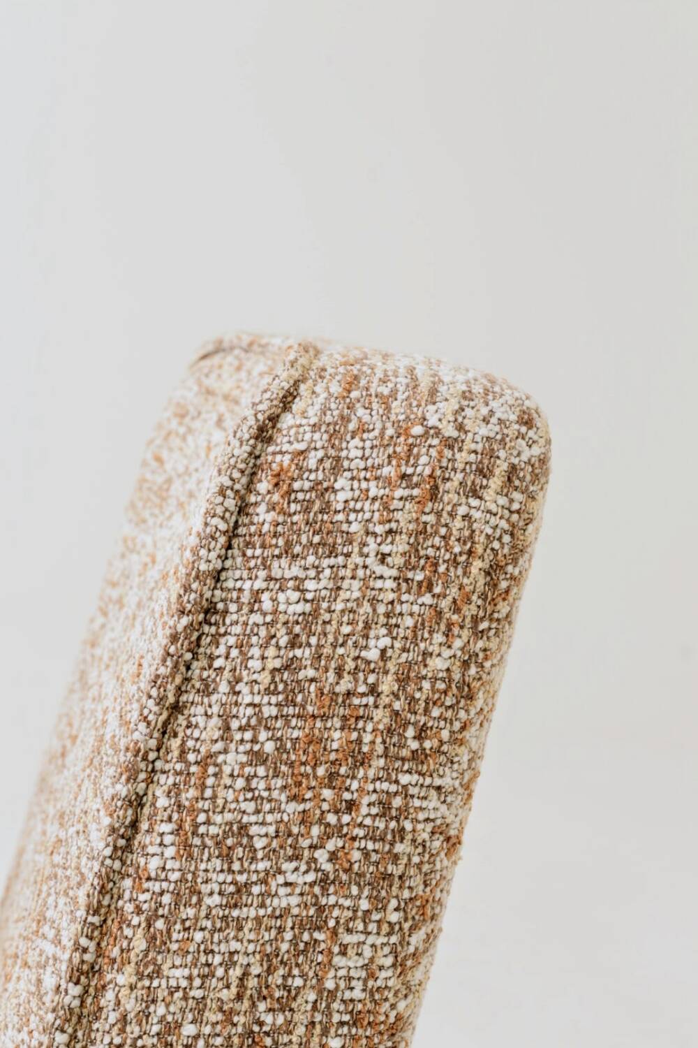 Scandinavian armchair in granola brown, mid-century modern design by Chier.