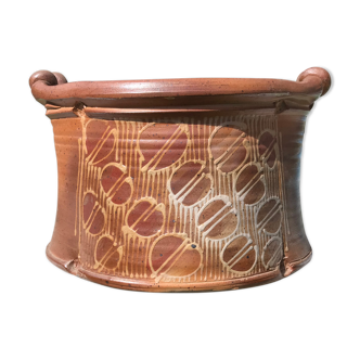 Sandstone planter pot cover