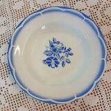 6 mismatched antique soup plates