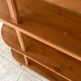 Corner bookcase shelf from the 60s ART DECO