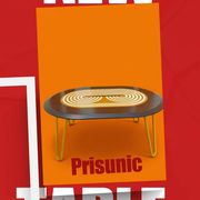 Coffee table by Jean-Pierre Garrault for Prisunic.