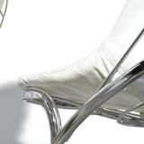 Set of 4 “Pascale” wire chairs designed by Gastone Rinaldi for Thema