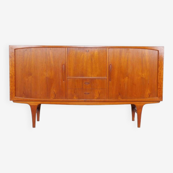 Buffet danois avec portes tambour, 1960s