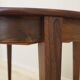 Round rosewood table, Danish design, 1970s, production: Denmark